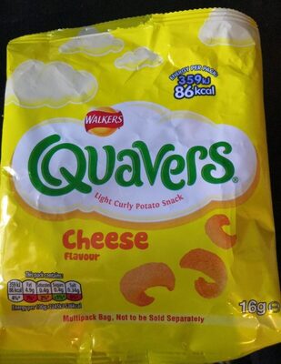 Walkers Quavers Cheese Snacks - 5000328329321