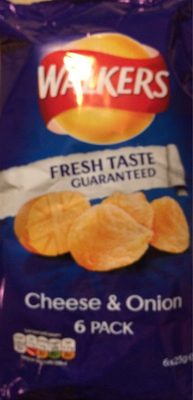 Cheese & Onion Crisps - 5000328375373