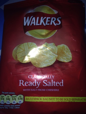 Ready salted crisps  - 5000328508153