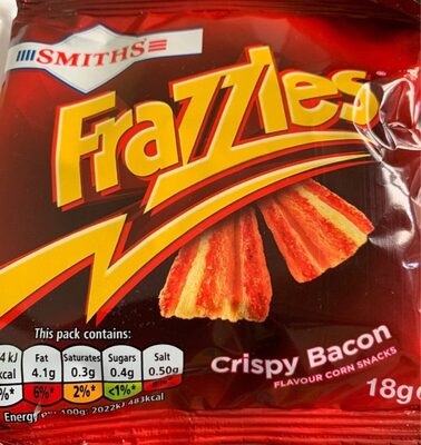 Frazzles crisps 18g bag - 5000328553221