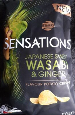 Sensations Japanese sweet wasabi & ginger - 5000328804255