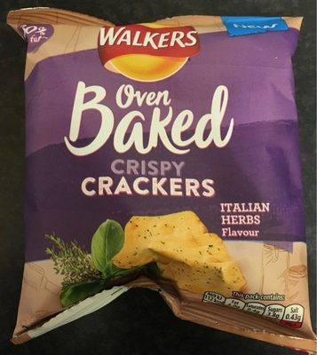 Oven Baked crispy crackers - 5000328904979