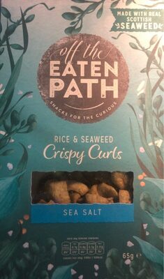 Rice & Seaweed sea salt curls - 5000328931098