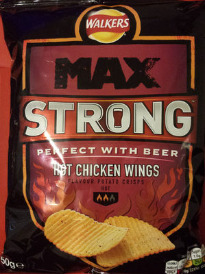 MAX Strong - Hot Chicken Wings - 5000328988382