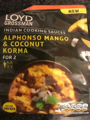 Alphonso Mango & Coconut Korma - 5000354169052