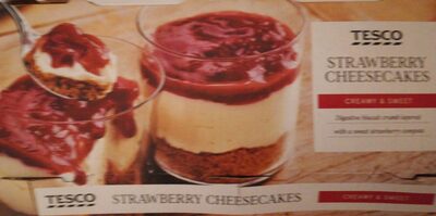 Strawberry cheesecakes - 5000358393026