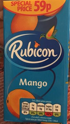 Jus de mangue - 5000382029502