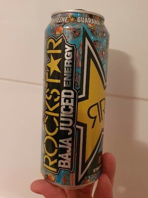 Rockstar Baja juiced energy - 5000382108917