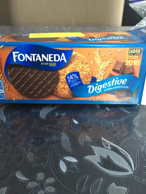 Fontaneda Galleta Digestive Avena Chocolate Negro - 5000396006902