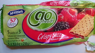 McVitie's Go Ahead - 5000396036152