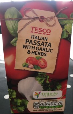 Italian passata with garlic & herbs - 5000436266044