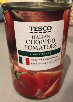 Tesco Italian Chopped Tomatoes - 5000436426356