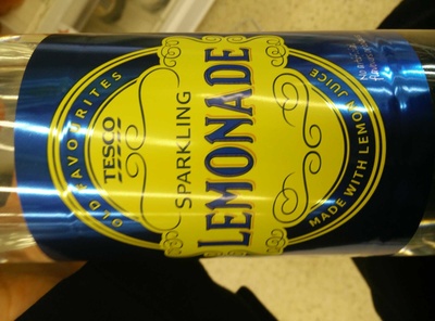 Tesco Sparkling Lemonade 2 Litre Bottle - 5000436882763