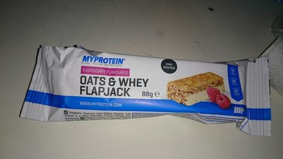 Oats & whey flapjack raspberry flavoured - 5001111110515