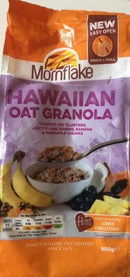 Hawaiian oat granola - 5010026512062