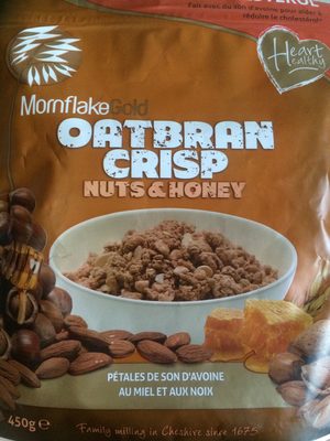 Oatbran Crisp Nuts & Honey - 5010026514301