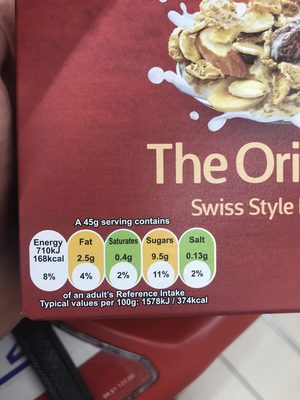 Alpen Original Muesli - 5010029020021