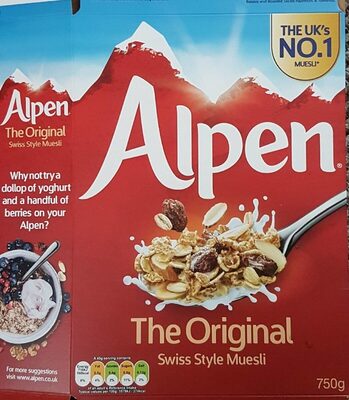 Original Swiss Style Muesli - 5010029020519
