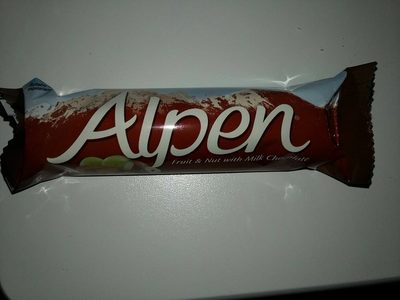 Alpen Fruit & Nut with Milk Chocolate - 5010029203882