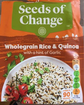 Wholegrain Rice & Quinoa - 5010034006911
