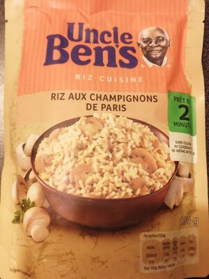 Riz aux champignons de Paris - 5010034516205
