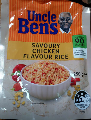 Uncle Bens Express Savoury Chicken Rice - 5010034517202