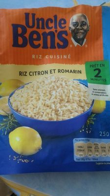 Riz cuisiné citron et romarin - 5010034522206
