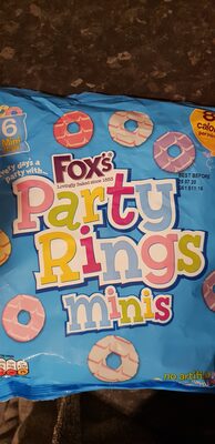 fox's mini party rings - 5010035066334