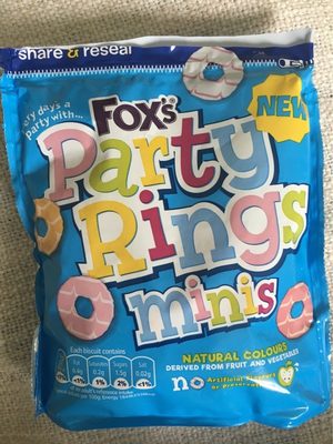 Party Rings Minis - 5010035066860