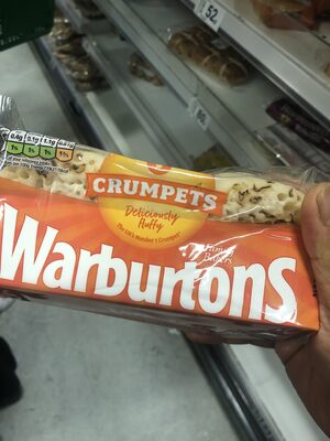 Warburtons Crumpets 6 Pack - 5010044000701
