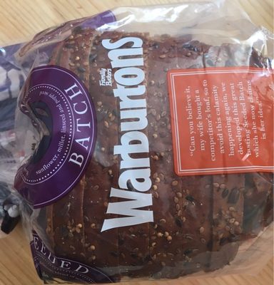 Warburtons Seeded Batch 800G - 5010044002552