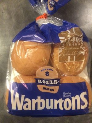 Bread rolls warburtons - 5010044003818