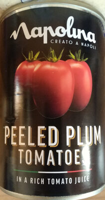 Peeled plum tomatoes in a rich tomato juice - 5010061001019