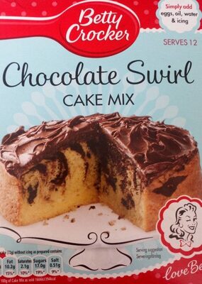 Chocolate swirl cake mix - 5010084903673