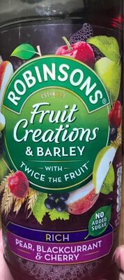 Fruit creations & barley - 5010102240476