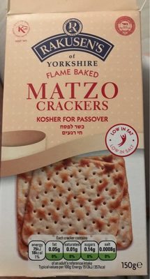 Matzo Crackers - 5010112001517
