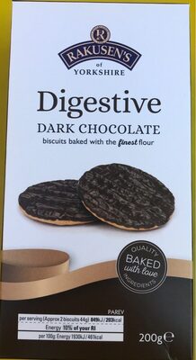Digestive dark chocolate - 5010112001968