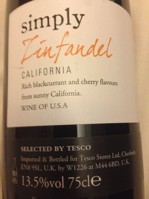 Simply Zinfandel - 5010204343631