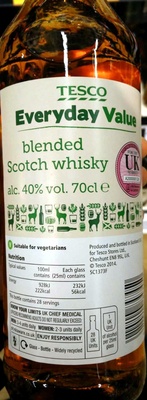 blended scotch whisky - 5010204847450