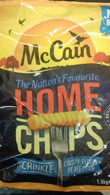 McCain Home Chips Crinkle - 5010228077345