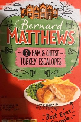 Ham&cheese turkey escalopes - 5010236073377