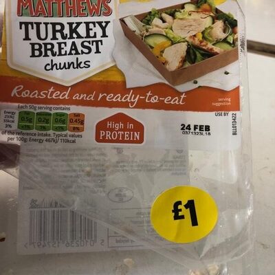 Turkey Breast Chunks - 5010236157497