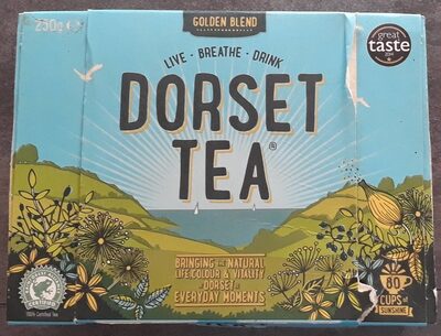 Dorset Tea 80 Luxury Tea Bags - 5010244000655
