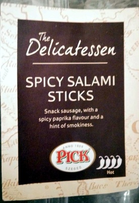 Spicy Salami Sticks - 5010292933363