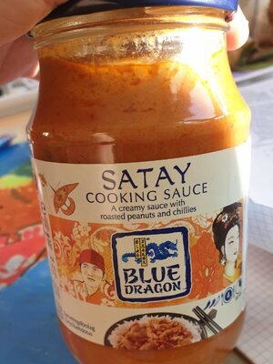 385G Sauce Satay Cacahuetes Blue Dragon - 5010338020743
