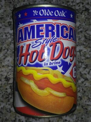 American Style Hot Dogs in brine - 5010431001717