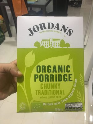 Jordans Organic Chunky Traditional Porridge - 5010477201102