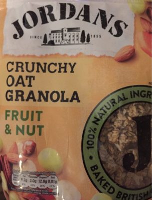 Crunchy oat granola fruit & nut - 5010477320858