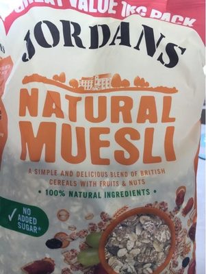 Jordans Natural Muesli - 5010477338679