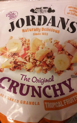 Jordans The Original Crunchy Tropical Fruit Crunchy Muesli - 5010477339935